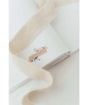 HIMMEL.HERZ.PAPIER Guest Book for Girls | Baptism Album & Photo Book | Perfect Baptism Gifts (Rose) - Buy Online on GoSupps.com