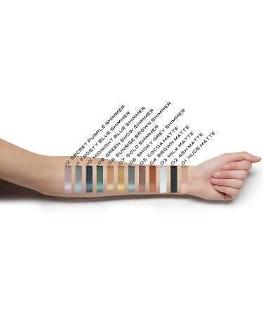 DELISOUL Cream Eyeshadow Matte & Shimmer Eye Brightener Stick - Waterproof, Long Lasting Neutral Green Show Shimmer - Eyeliner Pen & Glitter Pencil Crayon for Buildable Eye Makeup - Buy Online on GoSupps.com