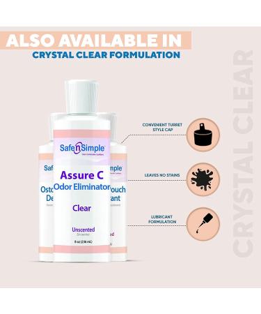 Safe n' Simple Ostomy Pouch Deodorant - 8oz Blue Formulation for Odor Removal | Pack of 1 - Buy Online on GoSupps.com