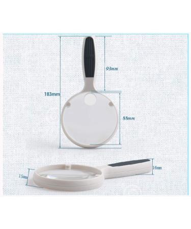 Glass with Light HD Handheld Glass High 20X Old Reading Children's Students 2X 4X 25x Lightweight Handheld Glass Made in China - Buy Online on GoSupps.com