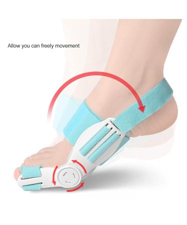 Thicken Silicone Hallux Valgus Corrector for Bunion Pain Relief - Lake Blue - Buy Online on GoSupps.com