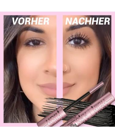  Maybelline Maybelline New York Lash Sensational Sky High Mascara 2-Pack for Extra Long Lashes Black 2 x 7.2 ml - Buy Online on GoSupps.com