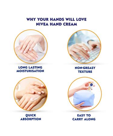 NIVEA Hand Cream Soothing Glycerin & Olive for All Skin Types - 75 GM | Nourishing Moisturizer for Healthy Skin - International Shipping Available - Buy Online on GoSupps.com