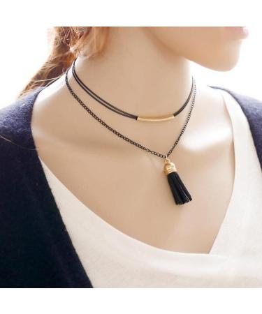 Trasfit 10-Piece Lace Choker Necklace Set for Women and Girls - Classic Velvet Stretch, Punk Gothic Tattoo Lace - 10 Styles #1 - Buy Online on GoSupps.com