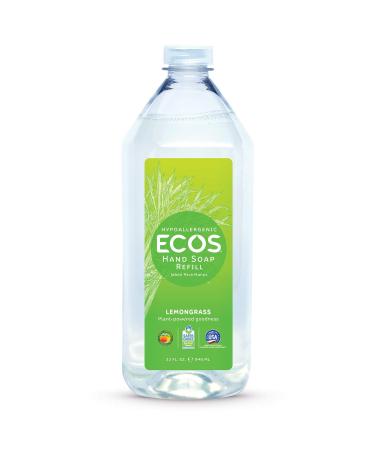 ECOS Hypoallergenic Hand Soap, Lemongrass 32 Fl Oz