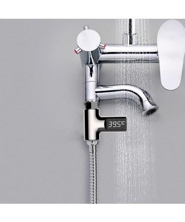 LED Digital Shower Thermometer - Self-Generating No Battery Real-Time Water Temperature Monitor for Safe Showers - Buy Online on GoSupps.com