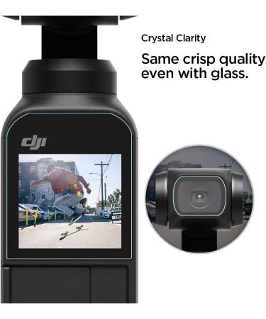 Spigen Tempered Glass Screen Protector for DJI Osmo Pocket 2/1 - GlasTR Slim - Buy Online on GoSupps.com