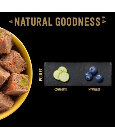 Cesar Barquettes Natural Goodness Bio Terrine Wet Dog Food with Chicken Garnished with Peas and Carrots - Buy Online on GoSupps.com