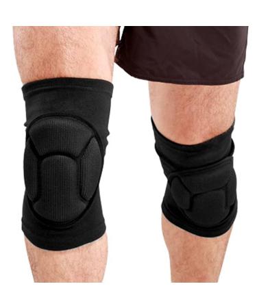JUOPZKENN Knee Wrap Sleeve - Slip Resistant Sports Knee Support for Football Dance & Gardening - 1 Pair - Buy Online on GoSupps.com