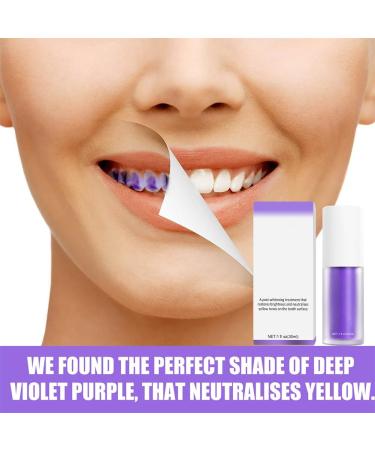 Whitening Toothpaste for Deep Stain Removal | Purple Tooth Whitening Formula for White Teeth - Buy Online on GoSupps.com