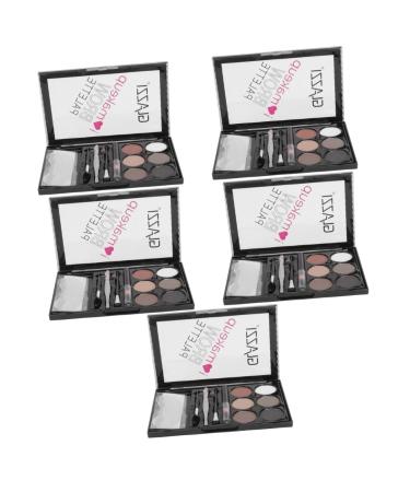 Didiseaon 5 Sets Eyebrow Powder Set Eye Brow Shaping Kit Eyebrow Kit Eyebrow Stickers Multifunction Abs Miss