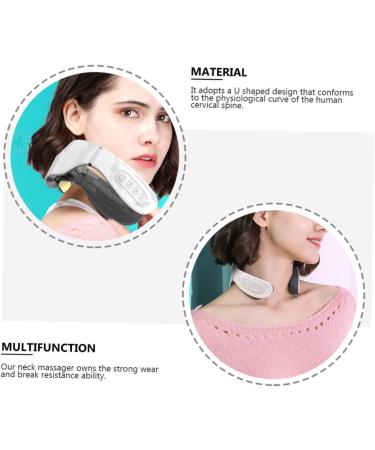 Shop Homsfou Neck Massage Girdle Belt | Relaxing Travel Pillow & Cervical Massage Heating Tool | International Shipping Available - Buy Online on GoSupps.com