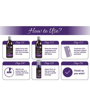 Prohall Cosmetic Force Hair Tonic - Hair Growth & Texturizing Spray for Damaged Hair - Glossing Tonic for Men & Women - Thickening Spray (5.07 Fl. oz - Buy Online on GoSupps.com