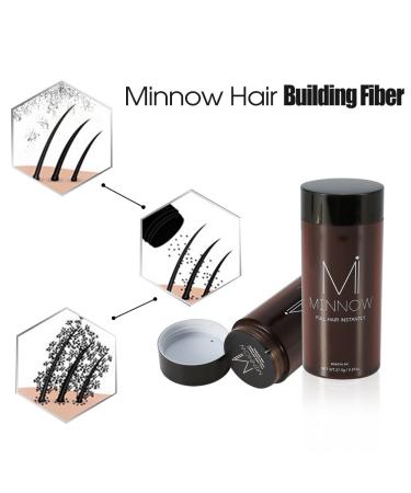 Buy Minnow 4 Hair Fiber - Bulk Hair for Men & Women Natural Look Hair Concealer for Baldness (Light Brown) - International Shipping Available - Buy Online on GoSupps.com