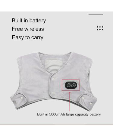 Buy A258 Electric Heating Pillow for Neck & Shoulder | 3 Temperature Settings & Timer | Pain Relief Pad - International Shipping Available - Buy Online on GoSupps.com