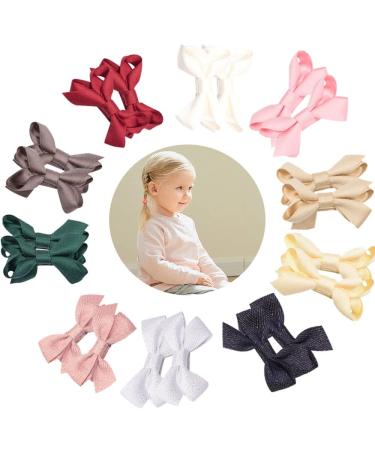Oenothera 20 pieces 10 Color Baby Girls Hair Sadders Bail Hairdresses Baby Hair Clips Hair Card Hair Sades Girls For Girls Including Children Teenage and Great Girls