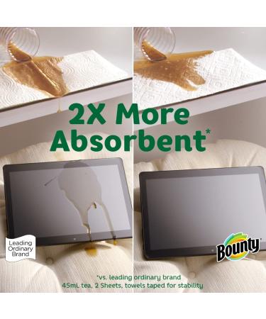 Bounty Select-A-Size White Paper Towels - 2 Double Rolls, 4 Regular Rolls, 64 Count (Pack of 2) - Buy Online on GoSupps.com
