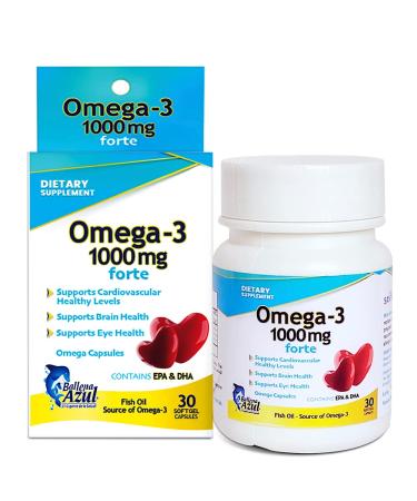 Ballena Azul Dietary Supplements Multivitamins Omega 3 Improves Nutritional Status (Omega-3)