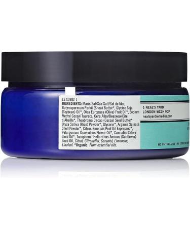 Neal's Yard Remedies Geranium and Orange Body Scrub | Cleanse Dull Skin to Feel Toned & Soft | 200g - Buy Online on GoSupps.com