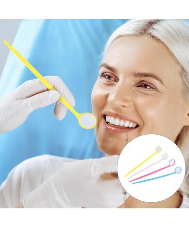 Supvox 40pcs Dental Disposable Mirrors - Plastic Mouth Mirrors for Effective Oral Tooth Examination - International Shipping Available - Buy Online on GoSupps.com