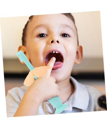 Minkissy 2 pc Children's Bristle Toothbrush Set - Baby Training Manual Toothbrushes for Oral Care - Buy Online on GoSupps.com