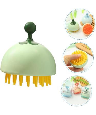 minkissy Scalp Hairbrush Shampoo Massage Comb Massage Brush Cleansing Brush Double Use Design Random Color - Buy Online on GoSupps.com