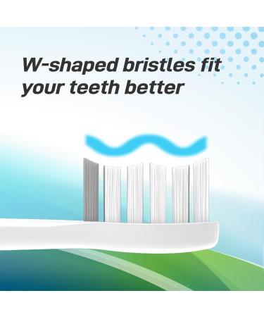 Replacement Toothbrush Heads for Gleem Electric Toothbrush - 10 Count Refills Compatible & Ideal for Superior Oral Care - Buy Online on GoSupps.com