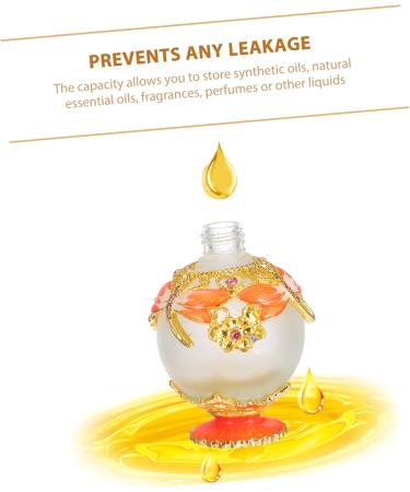 Beaupretty 3pcs Decorative Dragonfly Refillable Perfume Bottles - Travel-Friendly Arab Design Colored Stone 8x4x4cm - Fancy Makeup & Empty Bottles - Buy Online on GoSupps.com