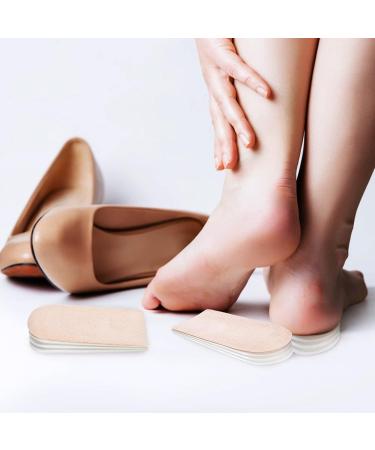Adjustable Orthopedic Heel Lift Inserts | Gel Shoe Heels for Uneven Legs | 1/4 to 1 Inch | 4 Layers 2 Pairs - International Shipping Available - Buy Online on GoSupps.com