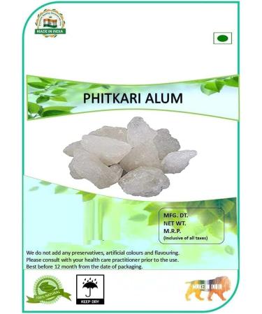DK Phitkari Pierre d'alun 1 kg (1000 GMS) Peau Rasage Visage Fitkari Phitkari Phitakri - Buy Online on GoSupps.com