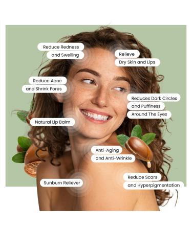 Organic Argan Oil - Cold Pressed Beauty Elixir for Hair Skin & Nails - Multi-Purpose Unrefined Rich in Nutrients - International Shipping Available - Buy Online on GoSupps.com