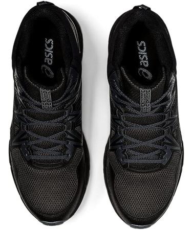 ASICS Men's Gel-Venture 8 Mid Top Running Shoes 10.5 - Black/Black - Buy Online on GoSupps.com