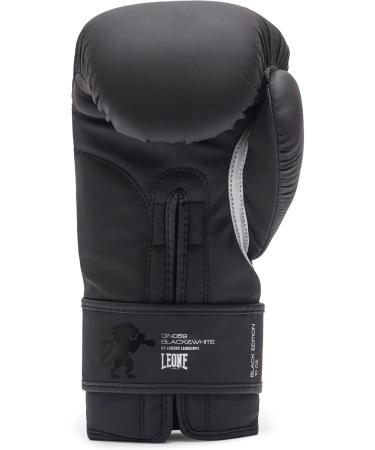 LEONE 1947 Black Edition Boxing Gloves - 14 OZ GN059 | Premium Quality International Shipping - Buy Online on GoSupps.com