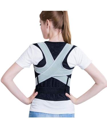 Posture Corrector Back Pain Back Shoulder and Neck Pain Relief Sports Posture Corrector Spinal Support Elegant A 3X-Large