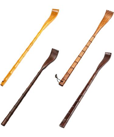 Buy Back Scratchers - 2-Pack 48.3 cm Smooth Wooden Manual Scratchers for Itching Relief - International Shipping Available - Buy Online on GoSupps.com