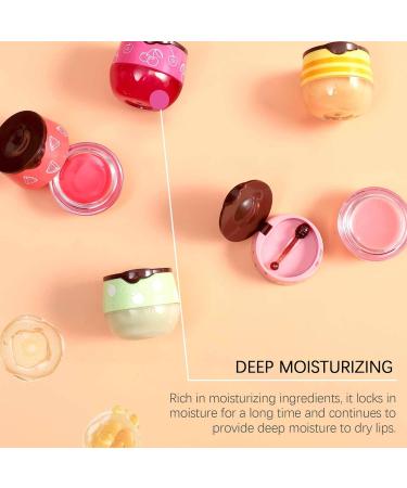  Rubu22a Bee Balm Lip Balm Honey Lip Balm for Day and Night Lip Care Prevent and Exfoliate Dry and Chapped Lips Sleep Mask Lip Lip Line Reduction - Buy Online on GoSupps.com