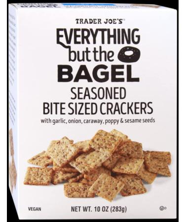 Trader Joe's Bite Size Everything Crackers (2 Pack) - Savory Snack - Buy Online on GoSupps.com