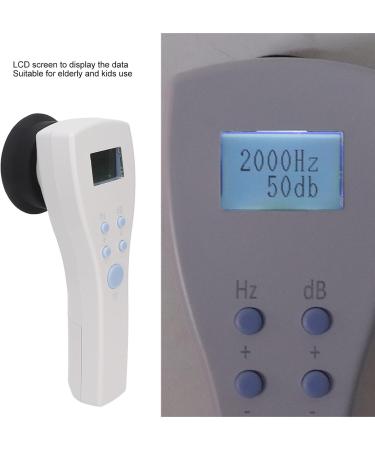 Portable Audiometer - Handheld Air Conduction Decibel Meter with LCD Screen for Hearing Tests in Older Children - Buy Online on GoSupps.com