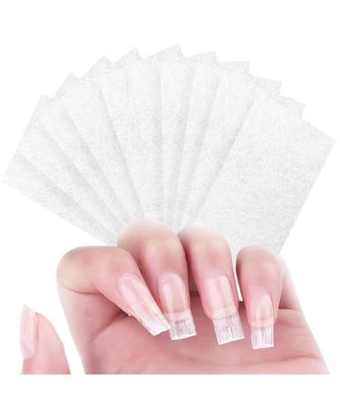 Zokjsw silk fiberglass nail extensions -50 piece nail extension fiberglass nail extension kit for the fingernail repair manicure tool nail extension fiberglass modeling gel