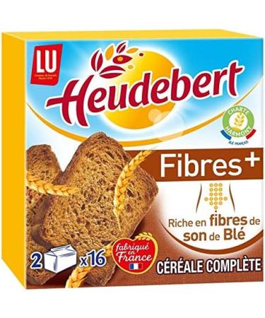 LU HEUDEBERT - Heudebert Biscotte Fibre Plus 280G - Lot De 2 - Buy Online on GoSupps.com