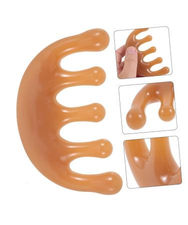 Genetic Massage Comb | Acupuncture Ridge Wide Comb for Scalp Relaxation | 10x6.3cm Massage Device Accessories - Buy Online on GoSupps.com