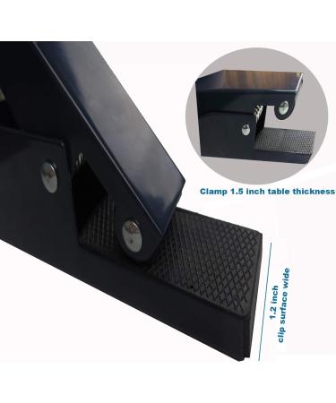 Professional Spring Activated Ping Pong Net Set with Clamp - Navy | Tension Adjustable for Easy Table Tennis Setup - Buy Online on GoSupps.com