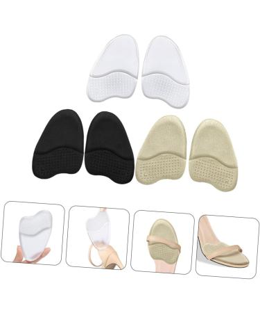 Gatuida 3 Pairs Women's Forefoot Pads - Metatarsal Shoe Inserts Adhesive Cushion Pads for High Heels & Comfort - Buy Online on GoSupps.com
