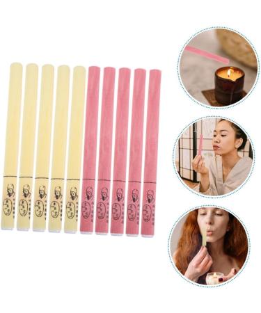 Fomiyes 10-Piece Umbilical Candle Moxa Sticks for Safe Moxibustion Spa Treatment - Mild Navel Moxa Robs - Buy Online on GoSupps.com