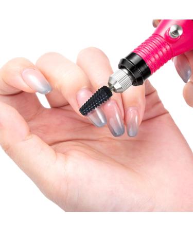 Nail Drill Bits 5 in 1 Nail Polishing Bit for Nail Drill Cone Shape Manicure Drill Bit for Gel Polish Nail Art Tool 2.35mm - Buy Online on GoSupps.com