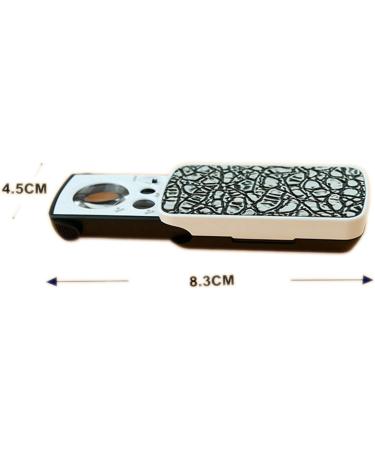 Magnifying Glasses Educational Hobby Magnifiers Portable Magnifier High-Pull Extended Mirror Light 30/60/90 Times Antique Jewelry Appraisal Comfortable Anniversary - Buy Online on GoSupps.com