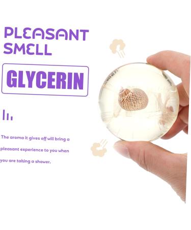 POPETPOP 1pc Jelly Essential Oil Soap Handmade Soap Bars Body Cleaning Soap Natural Soap Acid Scrub Soap Bath Soap Bars Men Soap Exfoliating Soap Man Fragrance Glycerin - Buy Online on GoSupps.com