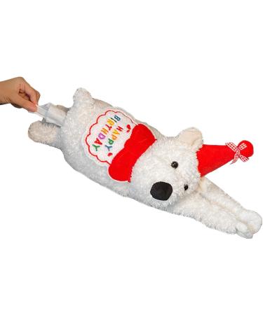 Besreey Napkin Box for Car | Car Armrest Cute Plush Tissue Holder Creative Animal Long-Lasting Portable Tissue Storage Car Paper Dispenser for Truck & SUV - Buy Online on GoSupps.com