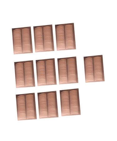 Mipcase 25 Sheets Double Eyelid Sticker Stickers Eyelid Shaping Strips Invisible Eyelid Tape Woman No Trace