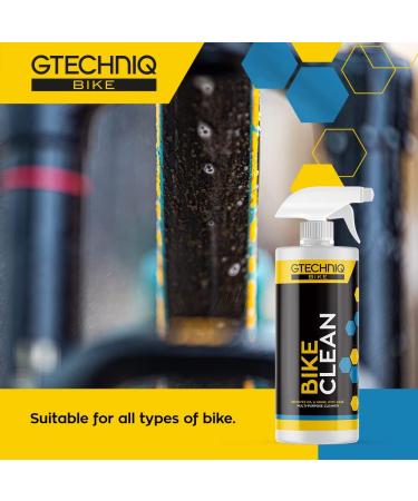Gtechniq Bike Cleaner Spray 1L - Fast-Acting, Non-Toxic, Biodegradable - Oil, Grease, and Dirt Removal - Buy Online on GoSupps.com